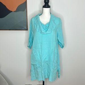 Match Point Linen Tunic, Small